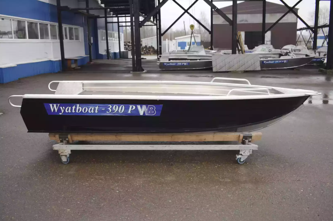 Алюминиевая лодка Wyatboat-390РМ в Бийске