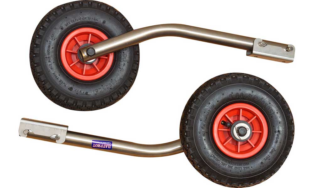 Транцевые колеса модульные удлиненные из нержавеющей стали в Бийске