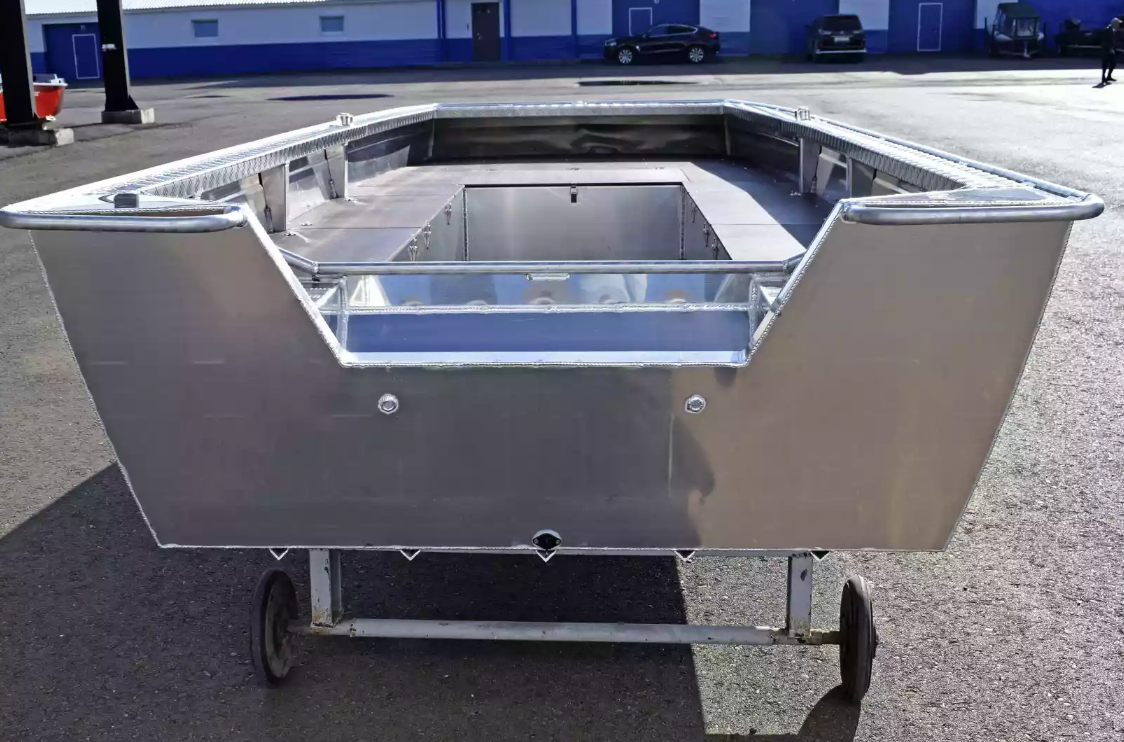 Алюминиевая лодка Wyatboat-490 Jonboat в Бийске