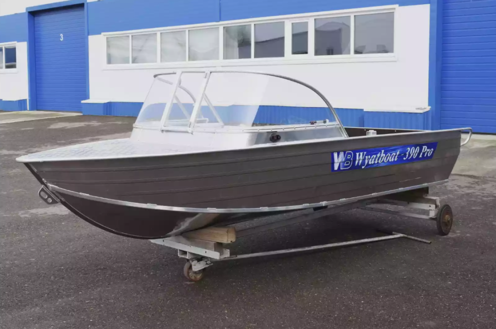 Алюминиевая лодка Wyatboat-390 Pro в Бийске