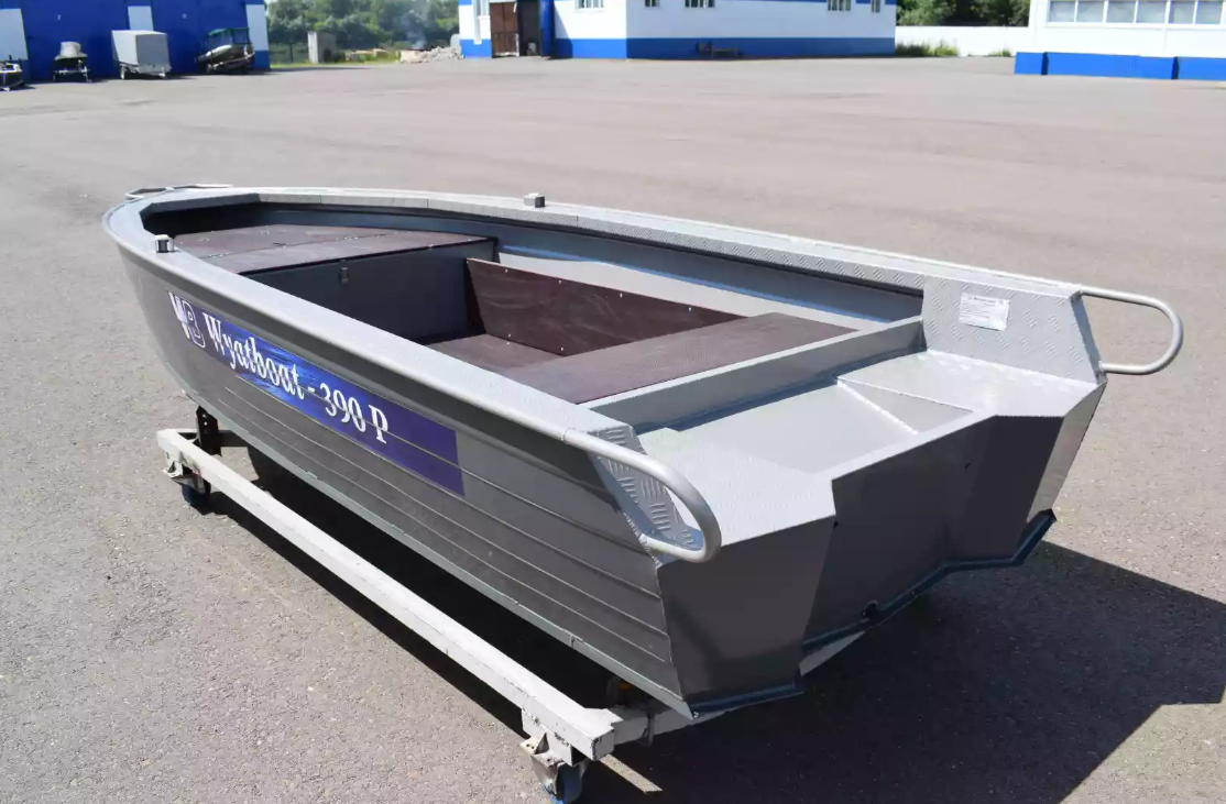 Алюминиевая лодка Wyatboat-390Р Fish в Бийске