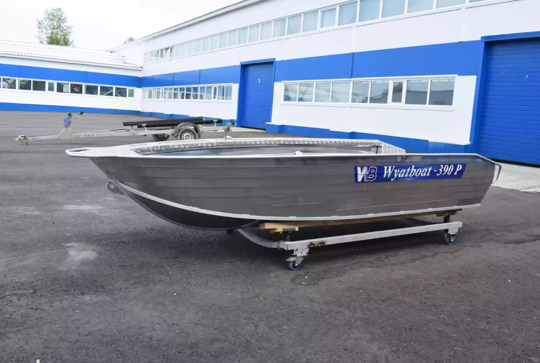 Алюминиевая лодка Wyatboat-390Р Увеличенный борт в Бийске