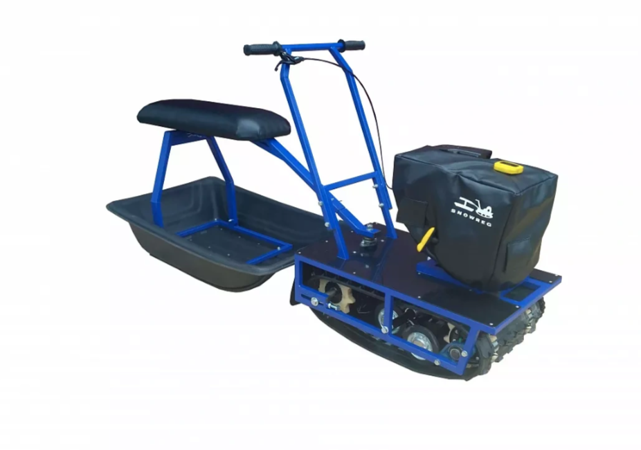 Мини-мотобуксировщик Альбатрос-М с фарой в Бийске