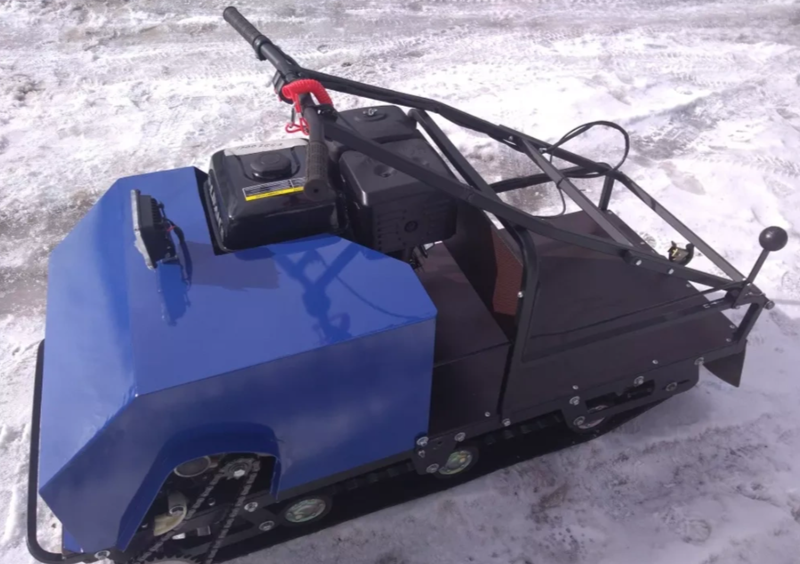 Мотобуксировщик AhtaR ЗИМА с реверсом (задний ход) в Бийске