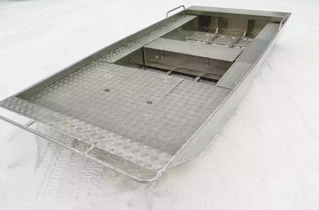 Алюминиевая лодка Wyatboat-390 Jonboat в Бийске