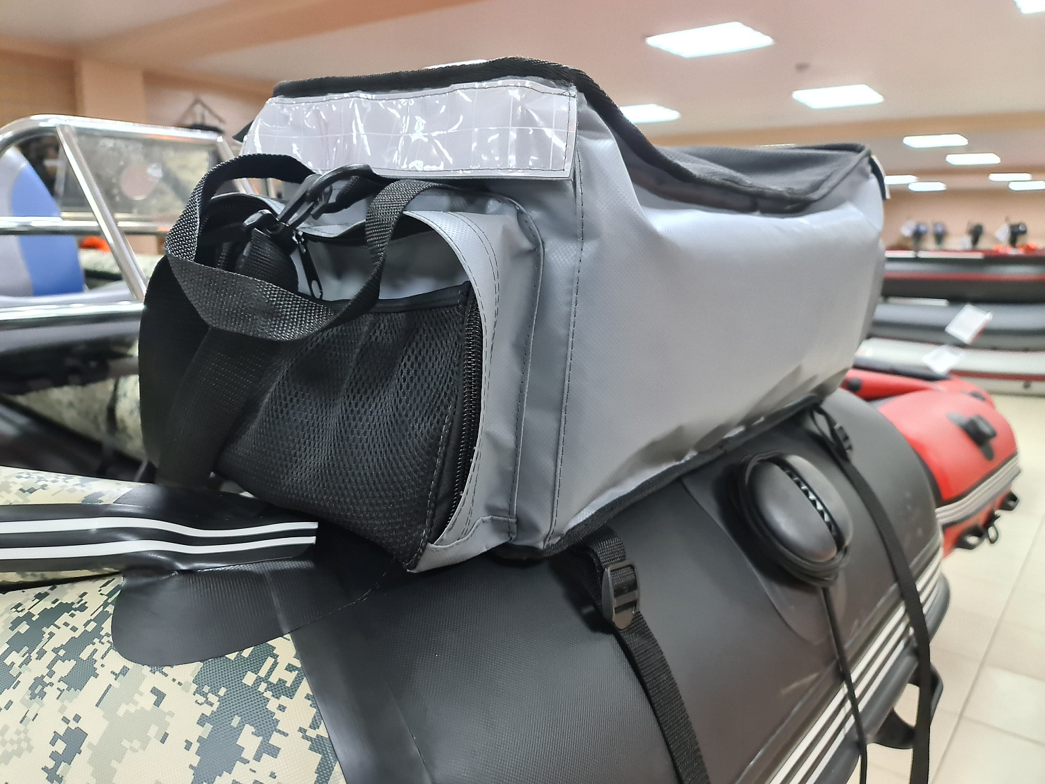 СУМКА ЛЮКС НА БАЛЛОН ДЛЯ ЛОДОК ПВХ 50Х25Х25 СМ в Бийске