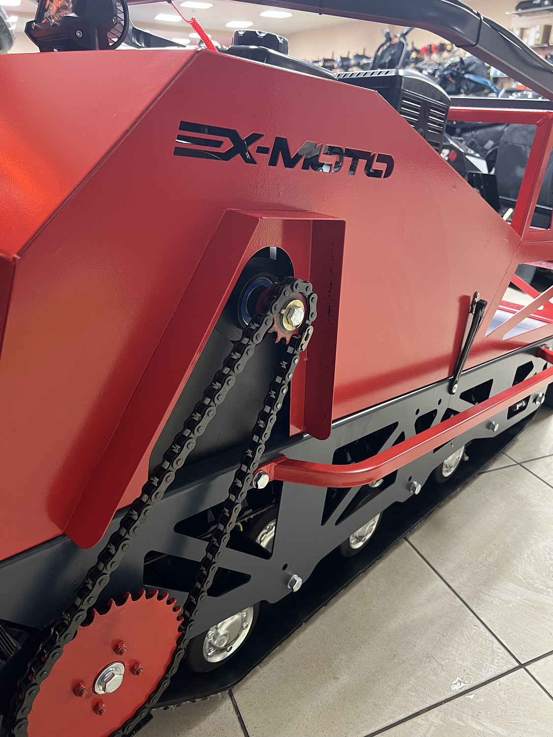 Мотобуксировщик EX-MOTO SNOWDOG S500 15л.с в Бийске