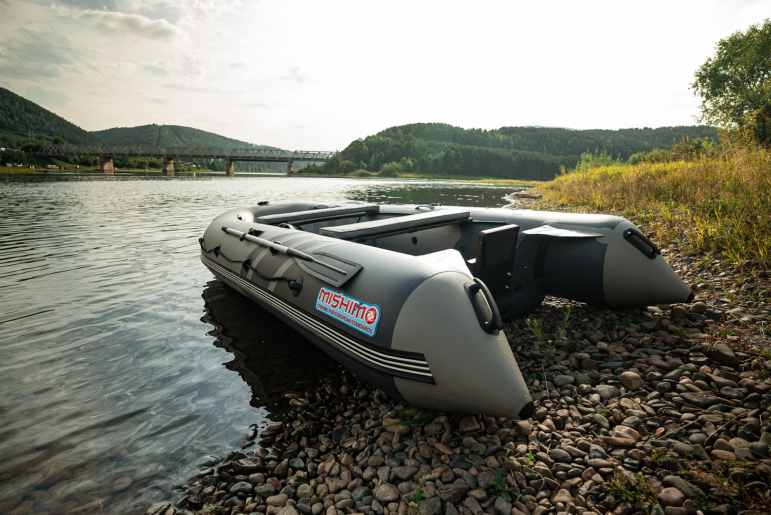 Лодка MISHIMO RIVER JET 390 под водомет в Бийске
