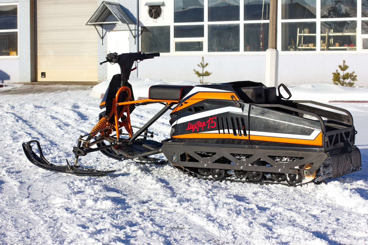 Мотобуксировщик IRBIS Мухтар 15 с лыжным модулем в комплекте в Бийске