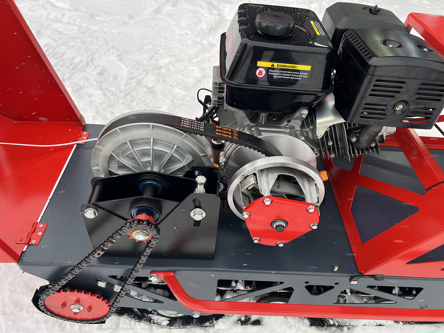 Мотобуксировщик EX-MOTO SNOWDOG S500 15л.с в Бийске