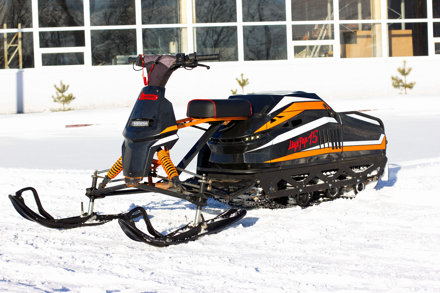 Мотобуксировщик IRBIS Мухтар 15 с лыжным модулем в комплекте в Бийске