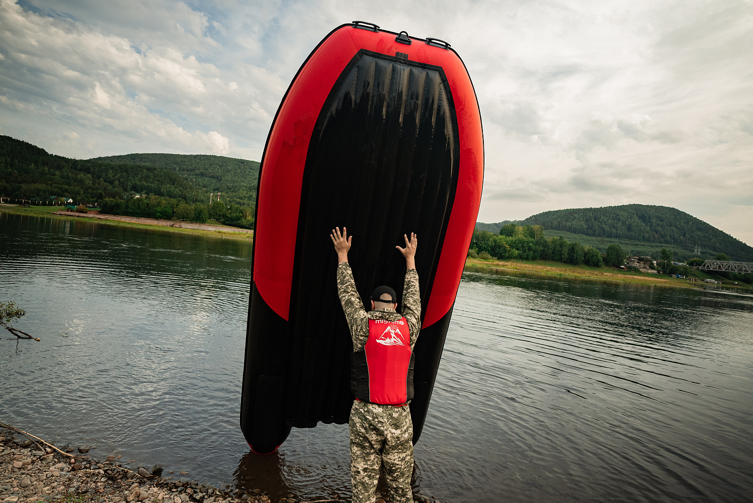 Лодка MISHIMO RIVER FJET PRO 430  под водомет в Бийске