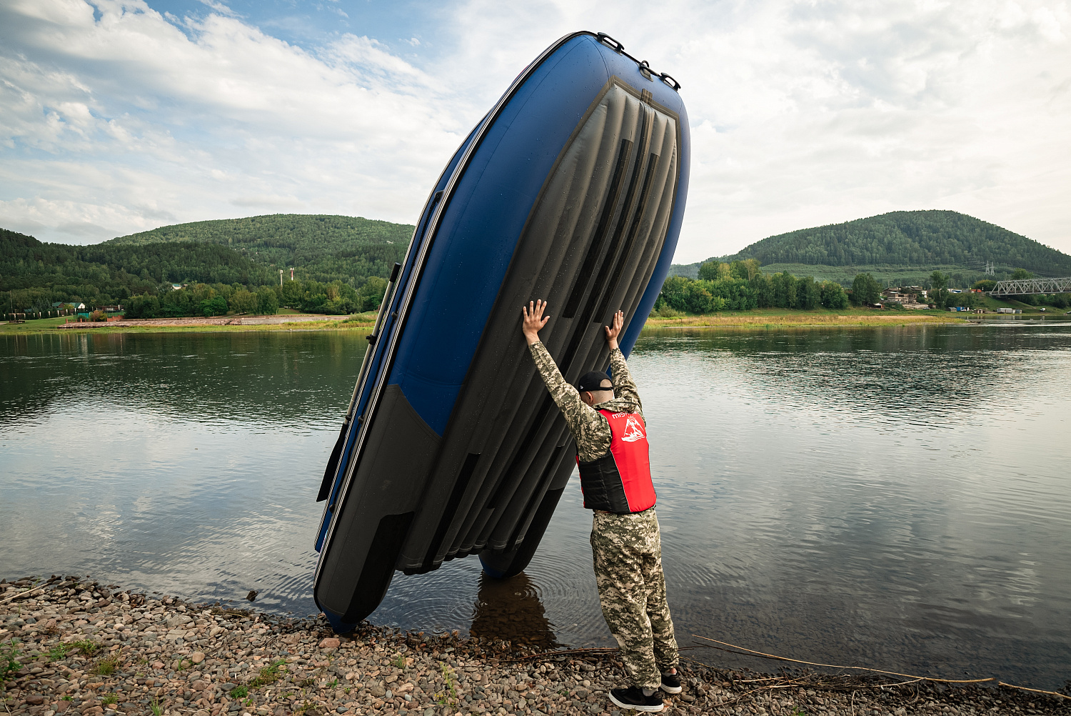 Лодка MISHIMO RIVER FJET PRO 430  под водомет в Бийске