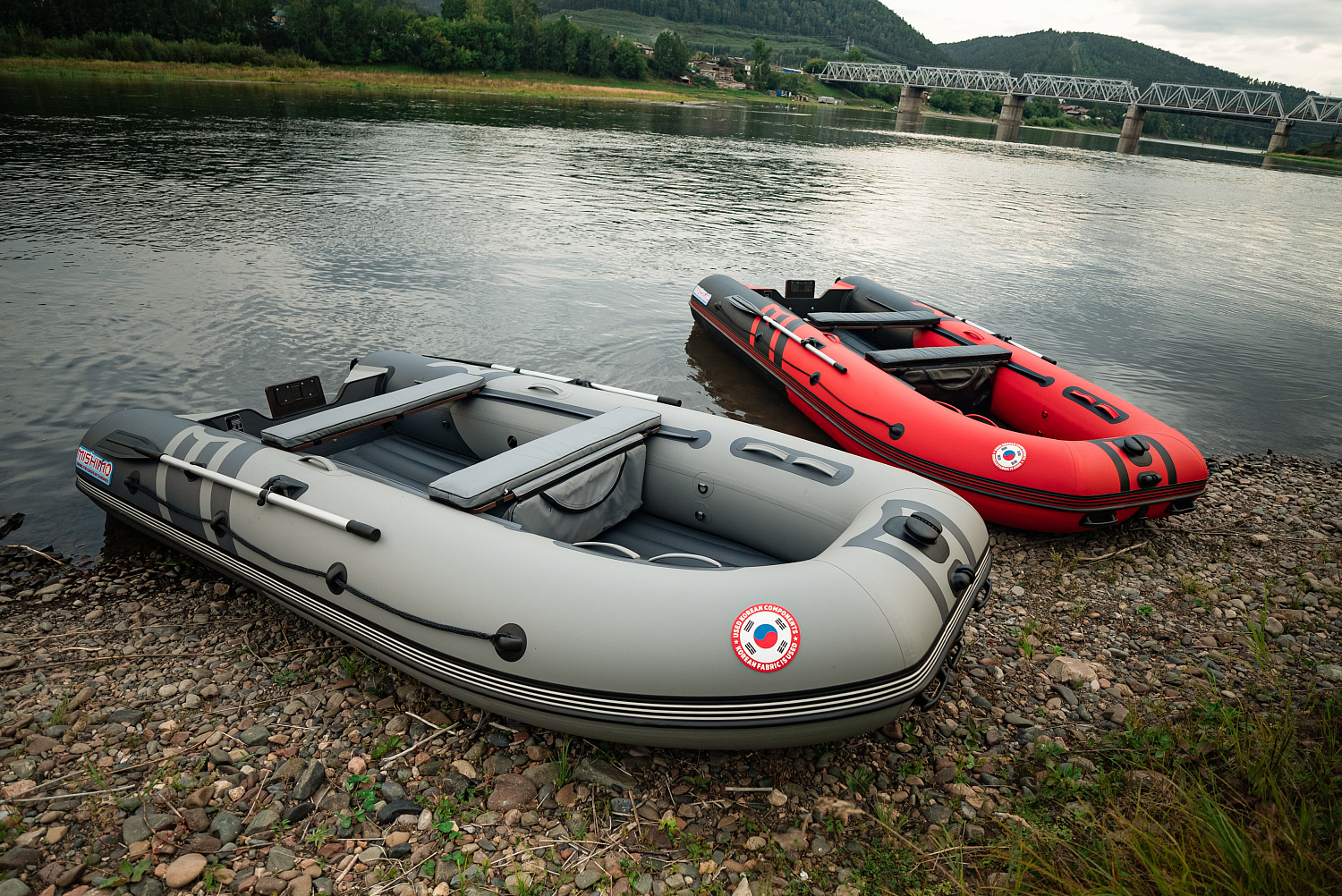 Лодка MISHIMO RIVER JET 390 под водомет в Бийске